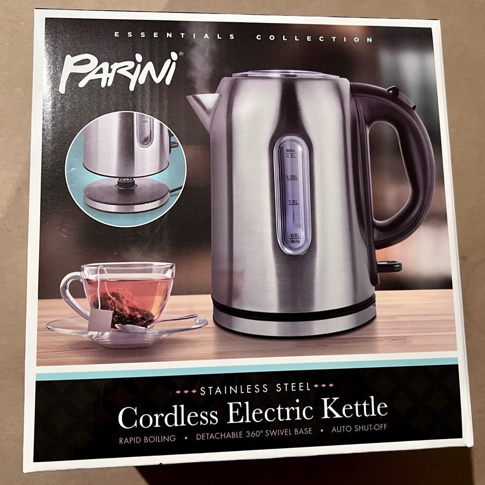 Stainless Steel Cordless Electric Kettle